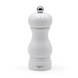Мельница для соли h 13 см, бук лакированный, цвет белый, серия SORRENTO, Bisetti