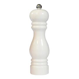 Мельница для соли h 19 см, бук лакированный, цвет белый, серия SORRENTO, Bisetti