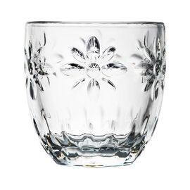 Набор из 6-ти стаканов для эспрессо 100 мл, h 6,3 см, d 6,2 см, серия TROQUET FLEURS, La Rochere