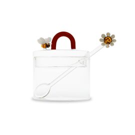 Сахарница с ложкой, 9 см, 300 мл, Пчелка и маргаритка, Monterey, WD Lifestyle