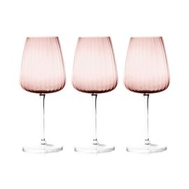 Набор из 6-ти бокалов для вина, 550 мл, цвет розовый, Opium, Le Stelle