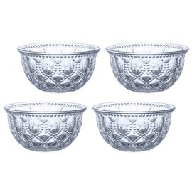 Набор из 4-х пиал, 13 см, 400 мл, цвет голубой, Dubai, WD Lifestyle