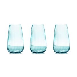 Набор из 6-ти стаканов, 14 см, 570 мл, цвет голубой, Opium, Le Stelle