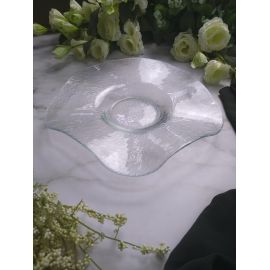 Тарелка для пасты d 27 см, h 4 см, стекло, серия Estonia, ArdaCam