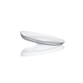 Тарелка d 21 см, h 6 см, стекло, серия Ola, ArdaCam