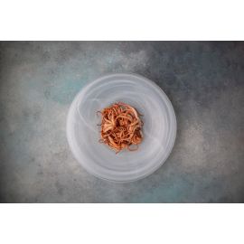 Салатник d 21 см, h 4,5 см, стекло, серия Hollow, ArdaCam