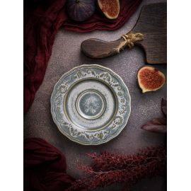 Блюдце d 15 см, h 1,8 см, фарфор, Vintage, Casa di fortuna