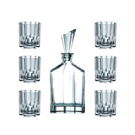 Набор для виски Aspen Whiskey Set/7, 7 предметов, хрусталь, Nachtmann