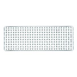 Тарелка Bossa Nova Plate rectangular 42 cm, хрусталь, Nachtmann