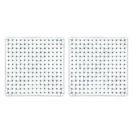 Набор тарелок Bossa Nova Square Plate 21 cm Set of 2, 2 шт., хрусталь, Nachtmann