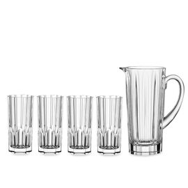 Набор для вина и напитков Aspen, 5 предметов: кувшин, 1190 мл и 4 фужера, 309 мл, Nachtmann