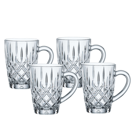 Набор из 4 кружек для горячих напитков HOT BEVERAGES, 347 мл, хрустальное стекло, Nachtmann