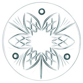 Тарелка PALAIS, 16 см, хрустальное стекло, Nachtmann