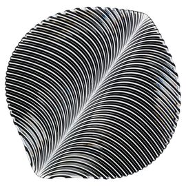 Блюдо подстановочное MAMBO, диаметр: 32 см, материал: бессвинцовый хрусталь, цвет: черный, 75304, NACHTMANN, Германия