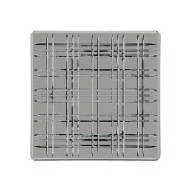 Блюдо SQUARE, квадратное, размер: 28 см, материал: хрусталь, цвет: серый, 101451, NACHTMANN, Германия