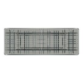 Блюдо SQUARE, прямоугольное, размер: 42 см, материал: хрусталь, цвет: серый, 101453, NACHTMANN, Германия