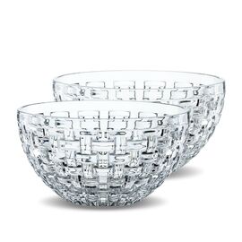 Набор из 2-х салатников BOSSA NOVA, диаметр: 15 см, материал: бессвинцовый хрусталь, 102253, NACHTMANN, Германия