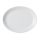 Тарелка овальная без рима 18 CM, Белый                   , Porland
