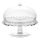Блюдо для торта с крышкой Vanity, 30 см, прозрачное, Guzzini