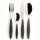 Набор из 24 столовых приборов Cutlery Feeling, серые, Guzzini