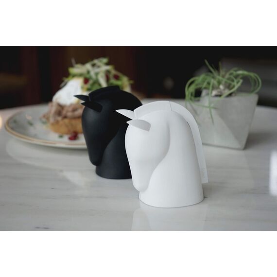 Держатель для зубочисток Unicorn, черный, Qualy, изображение 2