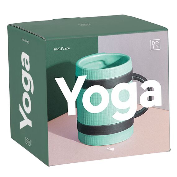 Кружка Yoga Mug зеленая, Doiy, изображение 3