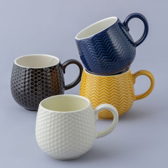 Кружка Embossed, 350 мл, синяя, Mason Cash, изображение 4