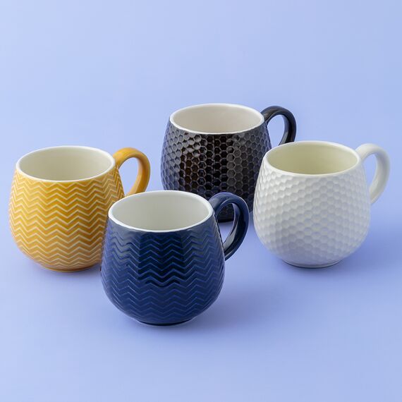 Кружка Embossed, 350 мл, горчичная, Mason Cash, изображение 2