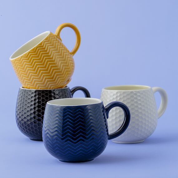 Кружка Embossed, 350 мл, черная, Mason Cash, изображение 2