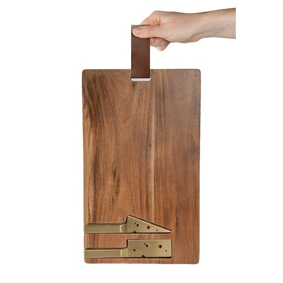 Доска для нарезки сыра + 2 ножа Cheeseporn, Doiy, изображение 2