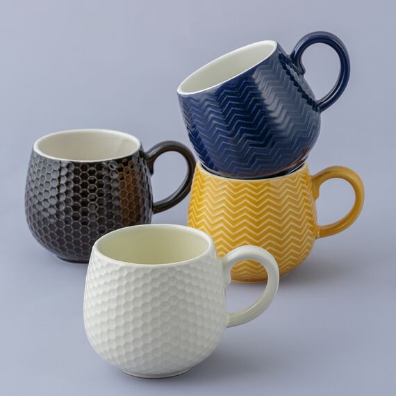 Кружка Embossed, 350 мл, горчичная, Mason Cash, изображение 4