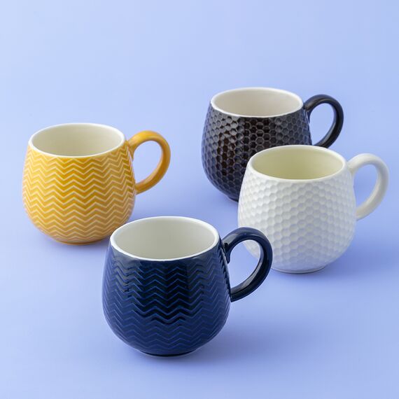 Кружка Embossed, 350 мл, синяя, Mason Cash, изображение 2