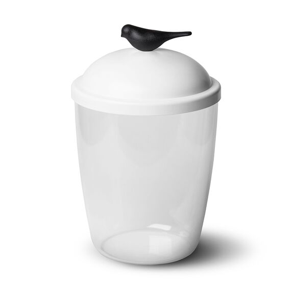 Емкость для льда Sparrow, белая с черным, Qualy