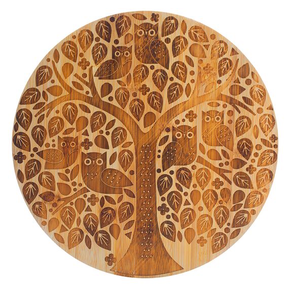 Доска сервировочная бамбуковая In the Forest, ?32 см, Mason Cash