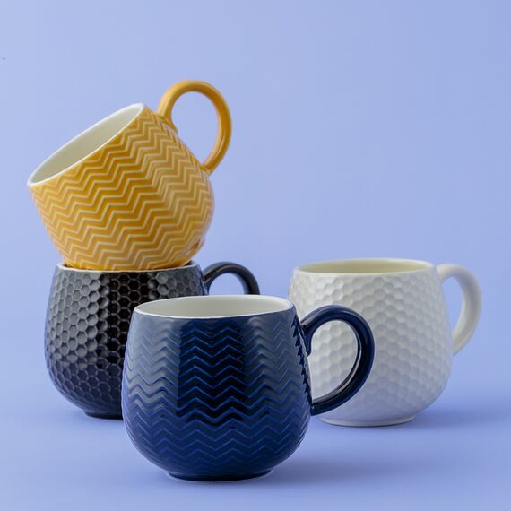 Кружка Embossed, 350 мл, горчичная, Mason Cash, изображение 3