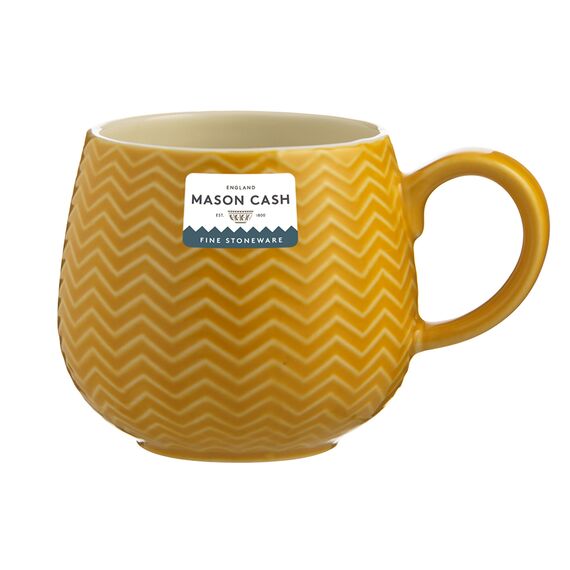 Кружка Embossed, 350 мл, горчичная, Mason Cash, изображение 5