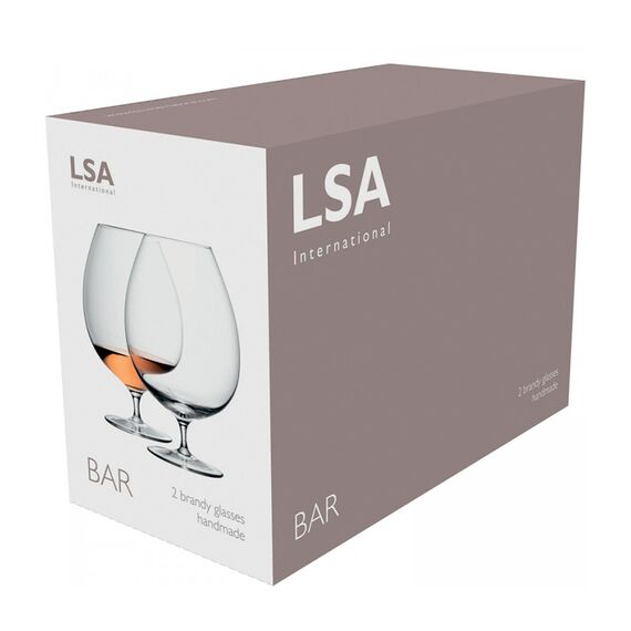 Набор бокалов для бренди Bar, 900 мл, 2 шт., LSA International, изображение 5