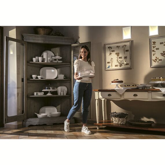 Кувшин с колбой для льда Tiffany, 1,75 л, акрил, молочно-белый, Guzzini, изображение 4