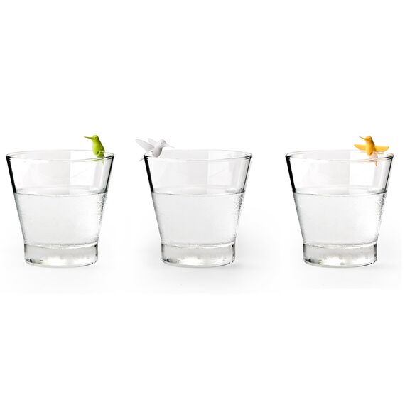 Маркеры для бокалов Humming Bird 6 шт., Qualy, изображение 3