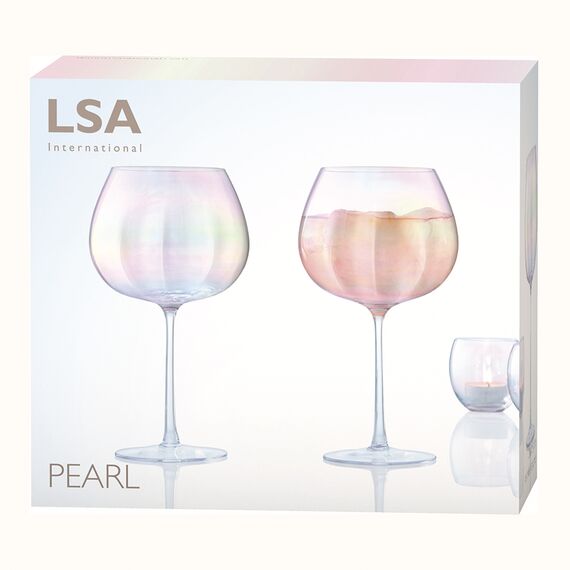 Набор бокалов Pearl, 650 мл, 2 шт., LSA International, изображение 6