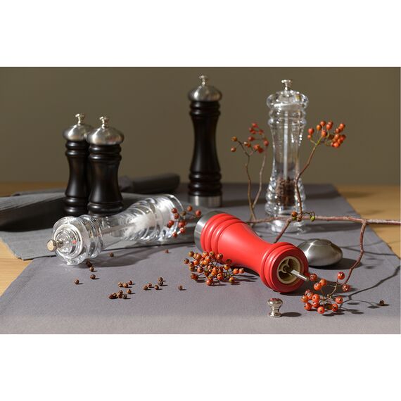 Мельница для соли Smart Solutions, 20 см, красная матовая, Smart Solutions, изображение 5