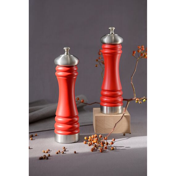 Мельница для соли Smart Solutions, 20 см, красная матовая, Smart Solutions, изображение 3