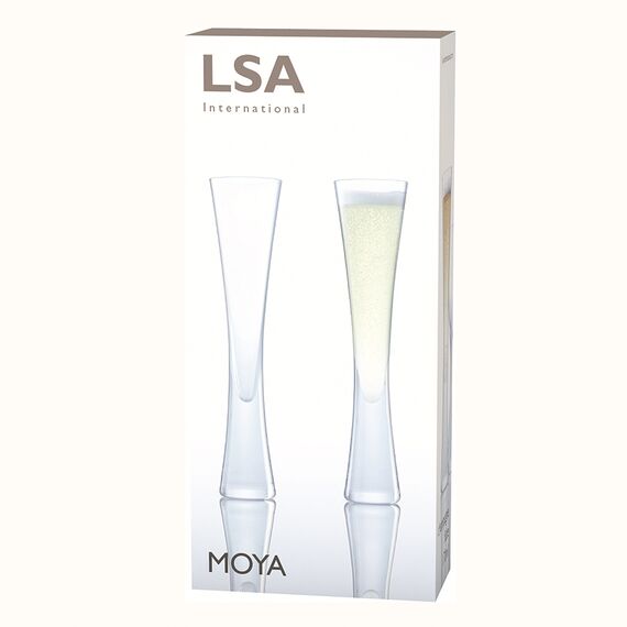 Набор бокалов для шампанского Moya, 170 мл, 2 шт., LSA International, изображение 9