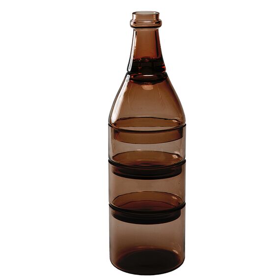 Набор из 5-ти емкостей для аперитива L'ap?ro, коричневый, Doiy