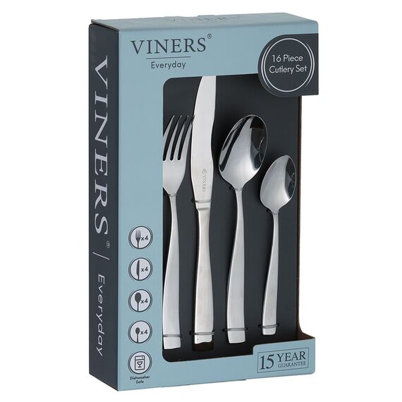 Набор из 16 столовых приборов Everyday Purity, Viners, изображение 2