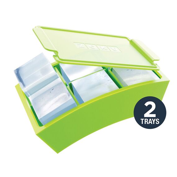 Набор форм для льда Jumbo 2 шт., Zoku