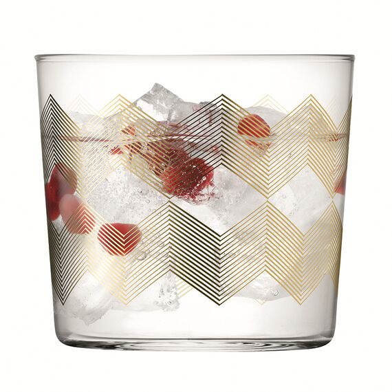 Набор стаканов Signature, Chevron, 310 мл, 4 шт., LSA International, изображение 11