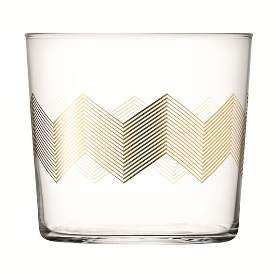 Набор стаканов Signature, Chevron, 310 мл, 4 шт., LSA International, изображение 7