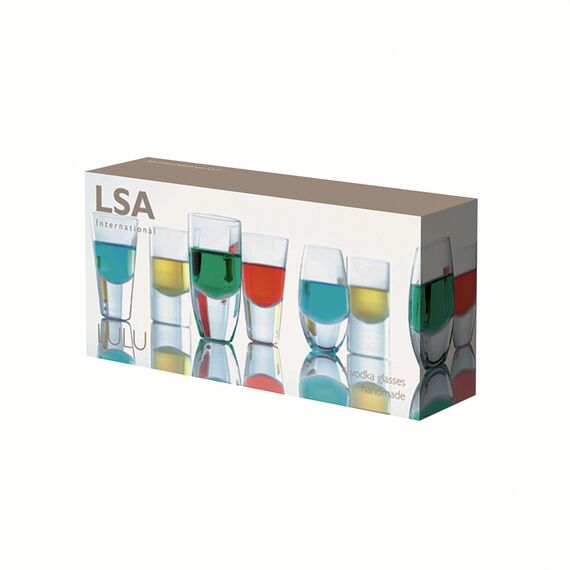 Набор стопок LuLu, 52-55 мл, 4 шт., LSA International, изображение 10