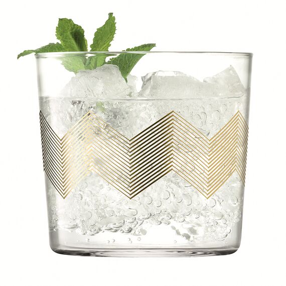 Набор стаканов Signature, Chevron, 310 мл, 4 шт., LSA International, изображение 8